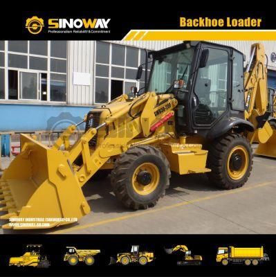China 4X4 Loader Excavator 100HP Backhoe Loaders with Hydraulic Hammer