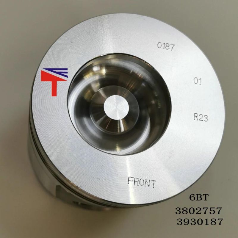 High Quality Diesel Engine Mechanical Parts Piston 3802757 3930187 for Engine Parts 6bt 5.9 Generator Set
