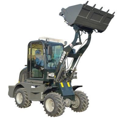 Hydraulic Huaya Compact Mini Wheel Loader Front End with CE