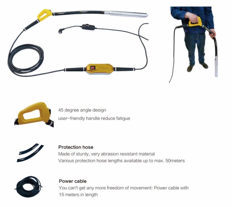 Mhs 110V High Speed Good Quality Cheap Price Portable Concrete Vibrator