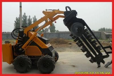 Mini Skid Drill Auger, Mini Skid Steer Loader, Skid Steer Laoder, Mini Loader,