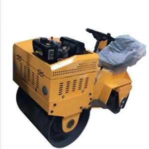 Road Roller Riding Double Drum Vibratory Roller