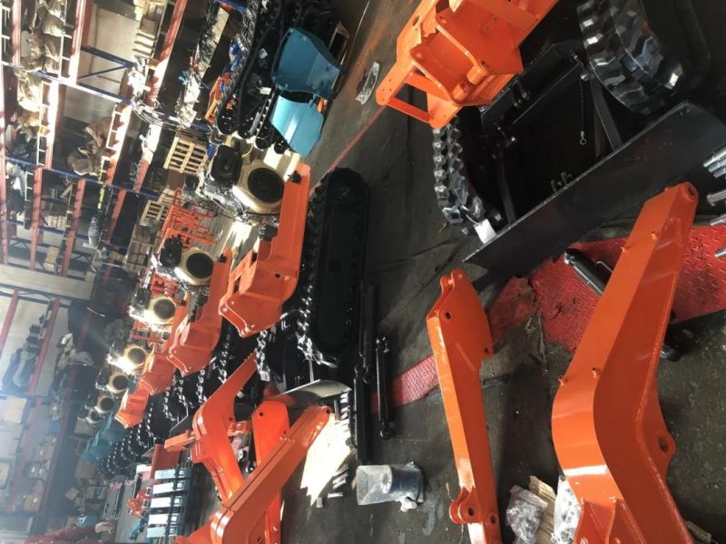 1.0 Ton Diesel Engine Mini Excavator