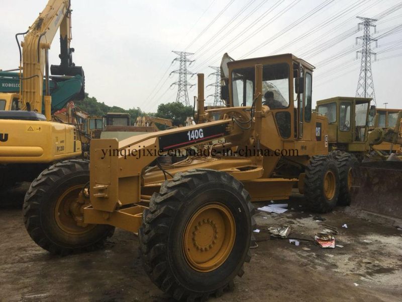 Secondhand Cat 140g Grader, Used Motor Grader Caterpillar 140g Original for Sale