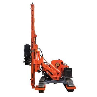 Solar Pile Driver Pile Driving Machine Equipment for Micropile Drilling