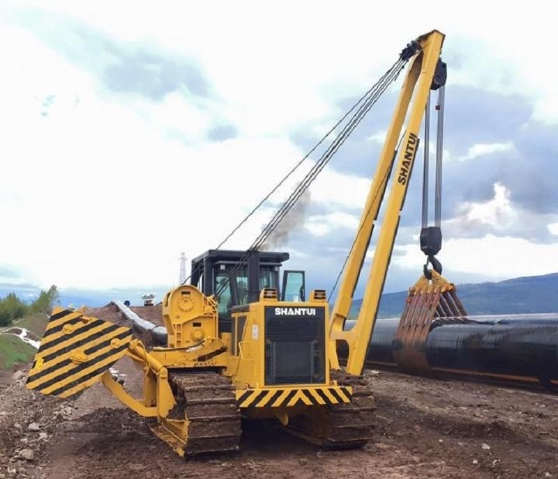 Pipe Lifting Equipment Shantui 25 Ton Pipeline Crane Sp25y Pipelayer