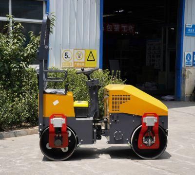 1ton High Quality Small Vibration Double Drum Road Roller