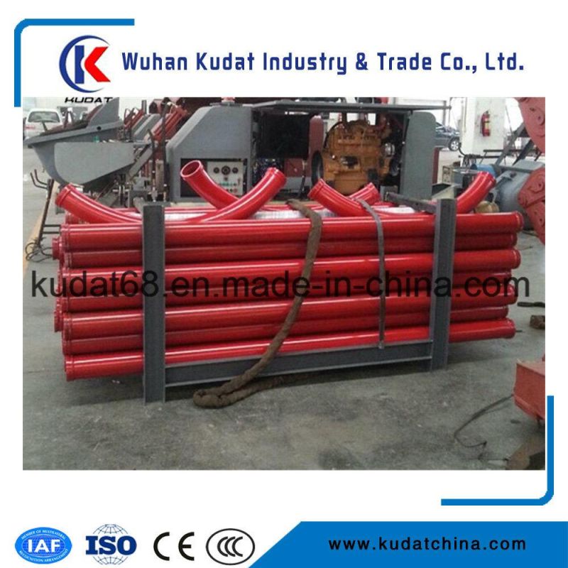 Electric Mobile Trailer Mounted Concrete Delivery Pump for Concrete Construction