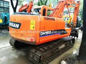 15ton Excavator Used Doosan Excavator Dh150LC-7 on Sale