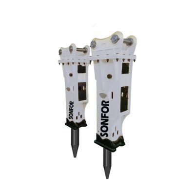 Construction Machinery Excavator Parts Silenced Box Type Hydraulic Breaker Concrete Breaker