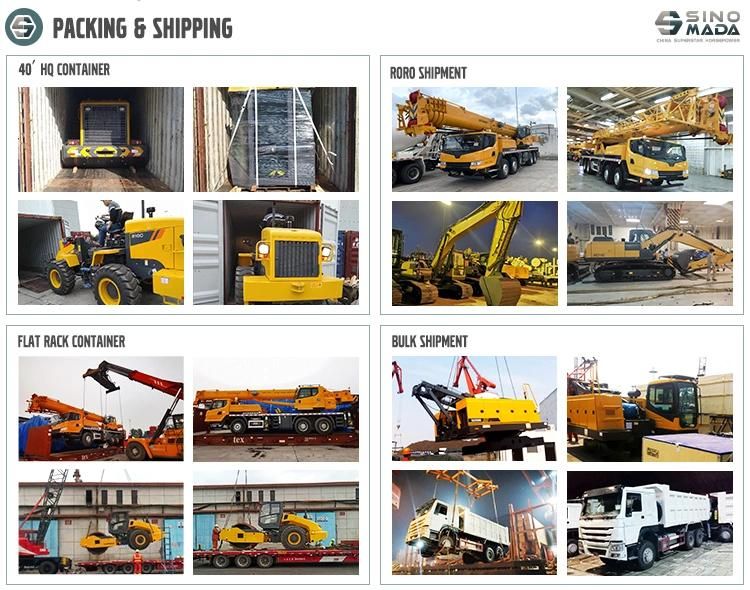 Accessories Hydraulic Medium Crawler Excavator with Attachment