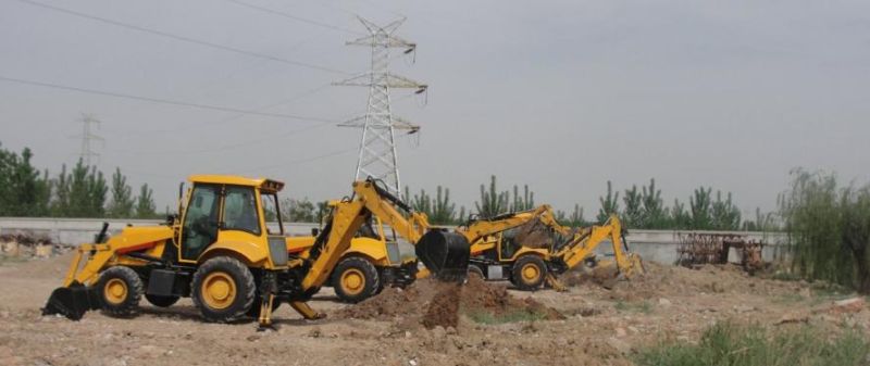 2.5ton Farm Micro Brand Sale Chinese Pump China Small New Mini Articulated Backhoe Loader Digger Excavator
