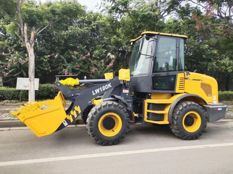 Top Brand 0.7m3 Bucket 1.2ton Small Wheel Loader Lw150fv