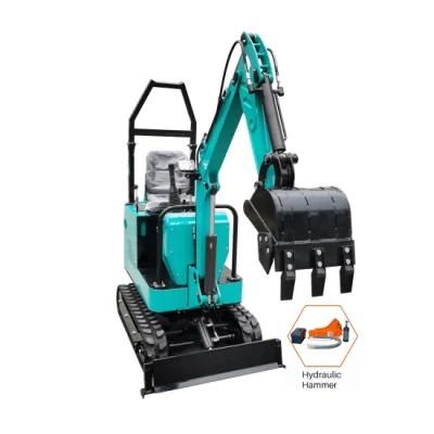 Shovel Backhoe Mini Digger Mini Excavator with Hydraulic Joystick for Garden