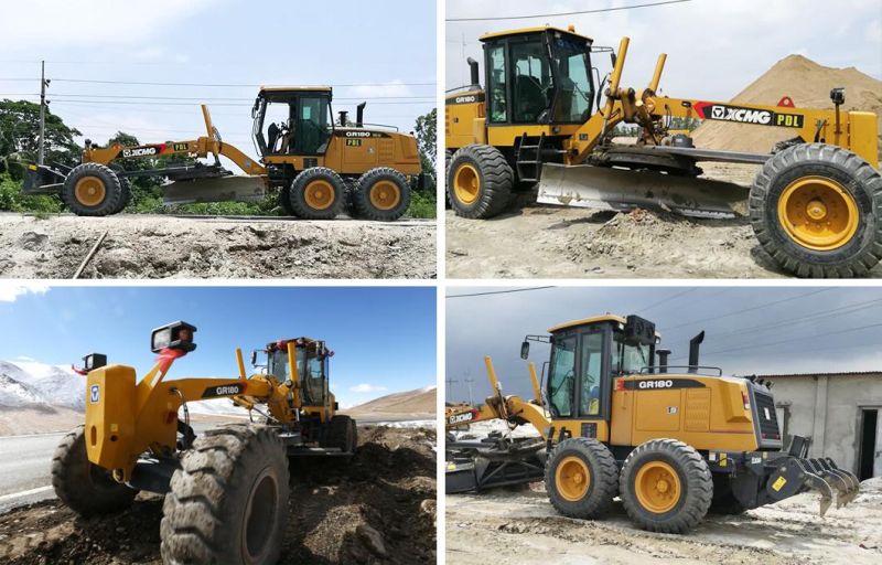 XCMG Official Gr180dxi 100HP Chinese Mini Small Motor Grader Price for Sale