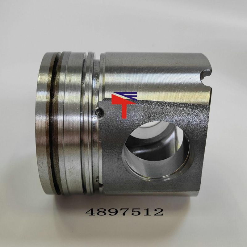 High Quality Diesel Engine Mechanical Parts Piston 4897512 for Engine Parts 4b 6b Generator Set