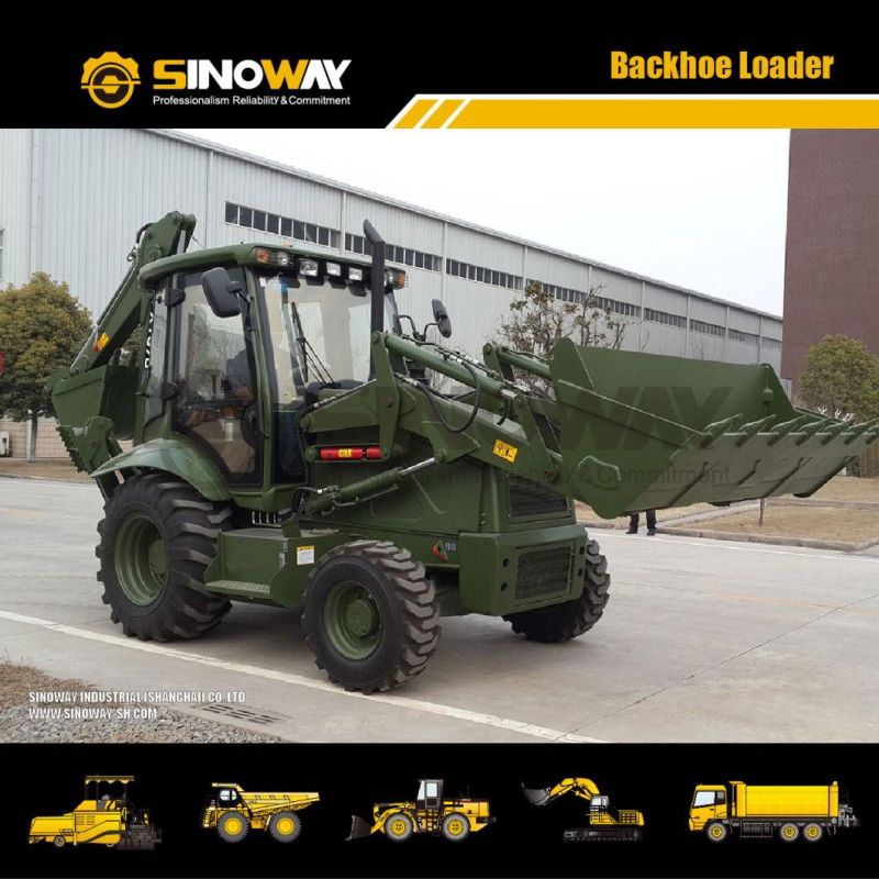 Sinoway 4WD Front End Loader and Backhoe for Sale