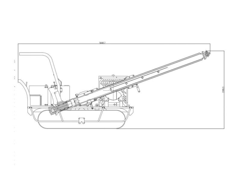 Folded Hydraulic Hammer Solar PV Ground Screw Driver