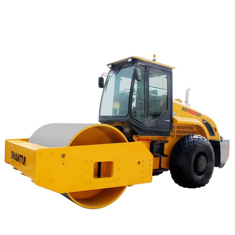 Famous Brand Shantui Brand Sr20-3 20ton Full-Hydraulic Single-Drum Vibratory Road Roller