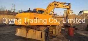Used Wheel Excavator Hyundai 210W-7 Excavator