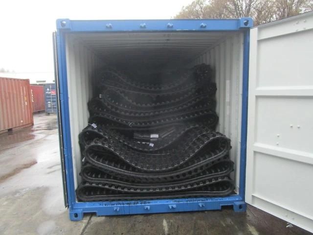 Black Hard Rubber Track Width U380*Pitch90*56links (be adjustable) for Dumper