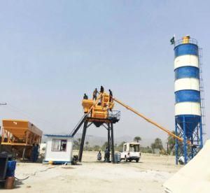 35cbm/H Stationary Wet Mix Concrete Mixing Plant for Construction Equipment