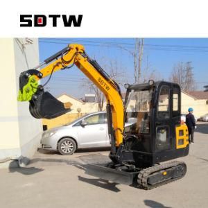 2.2 T 2200 Kgs Mini Pelle Excavator for Frence