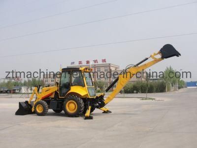 7 Ton Mini Backhoe Wheel Loader Excavator for Garden