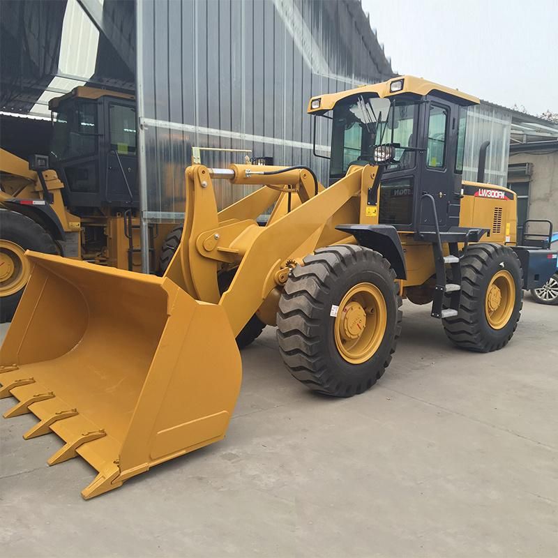 China Brand Small 3ton Front End Bucket Loader Lw300fn Wheel Loader