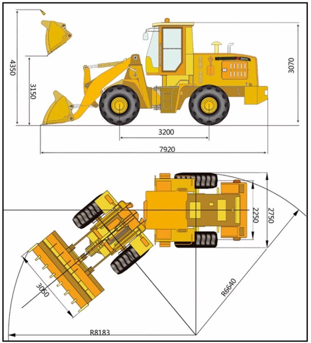 Chinese Cheap Loader Backhoe with Price Compact 4X4 in The Philippines Mini Backhoe Loaders for Sale 4WD Mini Wheel Loader Zl20/Hydraulic/1600kg /2000kg Wheel