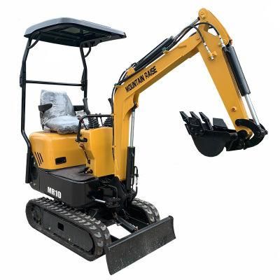 Euro5 CE China Factory Digger Machine 08 10 Mini Excavator