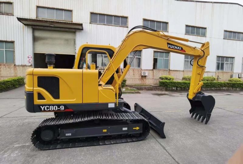 Best Brand in China Yuchai Excavator Yc85-9 with CE Certificate