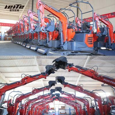 Cheap Price Small Digger 1 Ton 2 Ton Diesel Mini Excavator for Sale