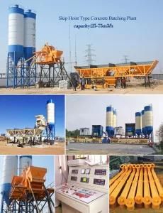 China Factory Low Price 25m3/H Concrete Mixer Batching Plant