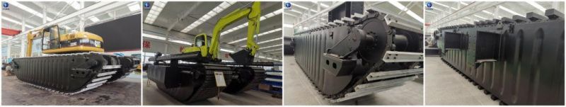China Amphibious Excavator Track Chain Used for Dredging