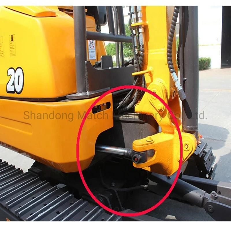 Small Construction Excavator Mini Chinese Excavator Compact Hydraulic Crawler Excavator