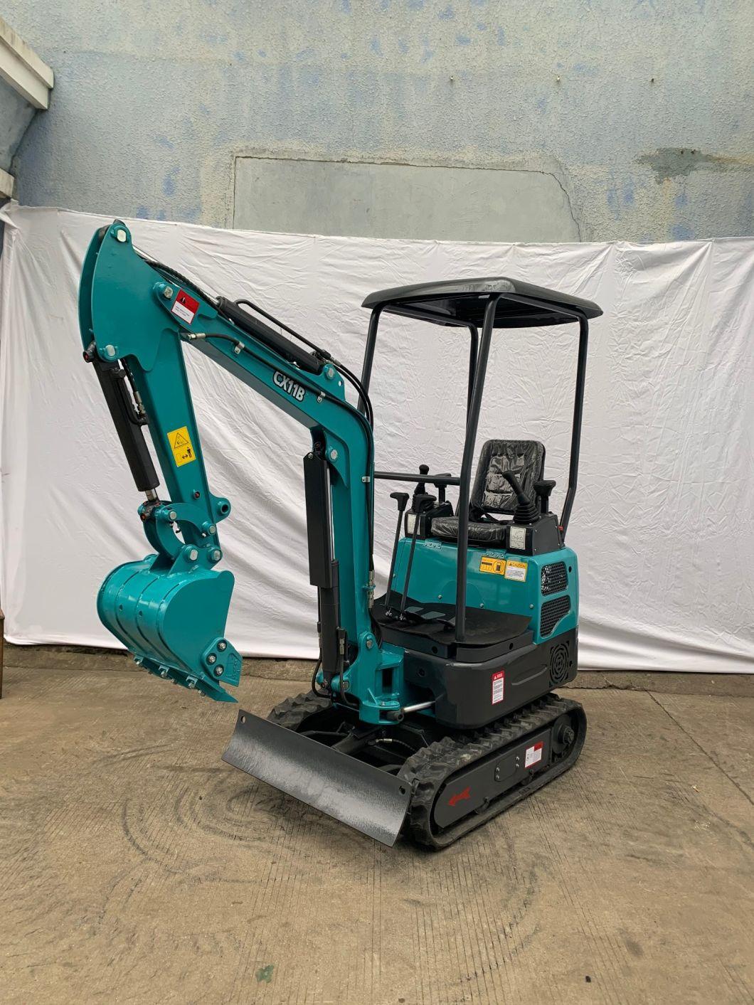 Cx-11b 11.6HP Conattruction Equipment Mini Digger Mini Excavator