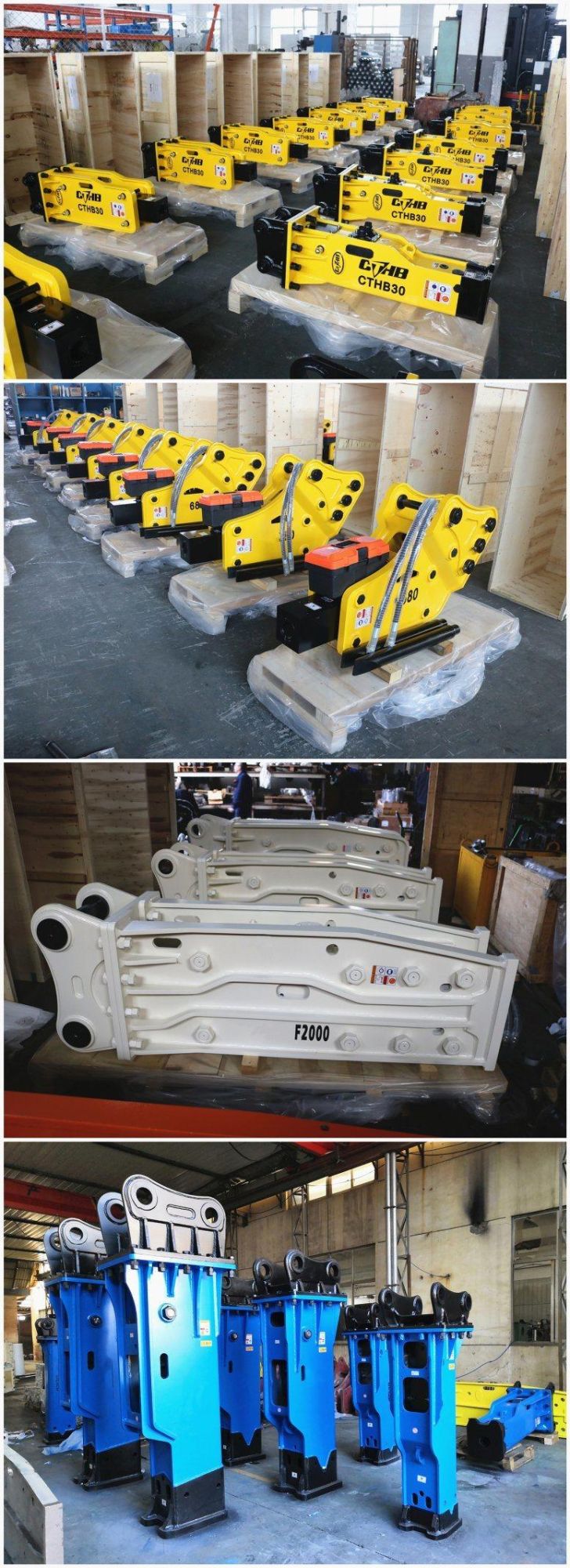 Soosan Excavator Hydraulic Rock Breaker Hammer