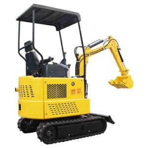 Jining Micro Digger 1 Ton Mini Excavator Small Bagger for Sale