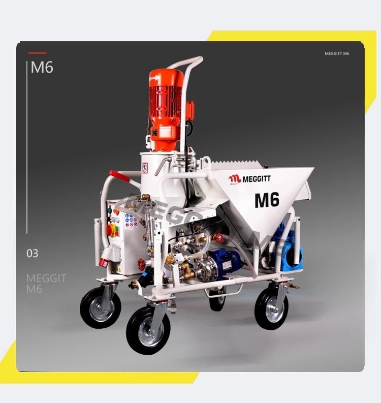 M6 Wall Spray Plastering Machine /Mortar Plastering Machine