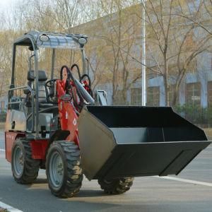 China Mini Front End Loader Dy25 Small Garden Loader with Euro Stagev