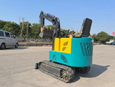 Electric Bucket Crawler Smallest Micro Mini Digger Excavator with Quick Coupler for Sale