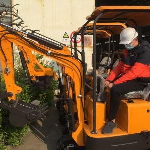 New Bagger for Sale Chinese Popular Brand 1ton Small Digger Machine Mini Digger