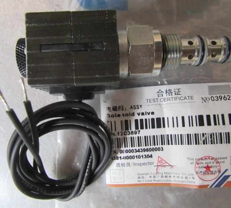 Liugong Wheel Loader Solenoid Valve (12C3697)