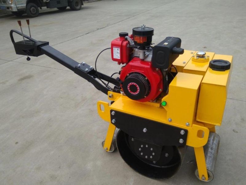 4.0kw/5.5HP Honda Gx160 Engine Single Drum Road Roller Gyrc-60