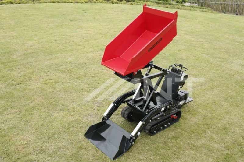 Golden Suppliermanufactors High Quality Mini Crawler Loader Chinese Farm Tractors Small Garden Tractor with Front End Loader Tracked Haulers