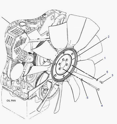 R215-7 R225-7 Engine Cooling Fan Blade for Hyundai Excavator