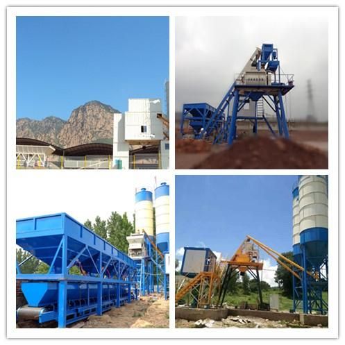 Hzs50/60 Concrete Batching Plant Machine From Factory