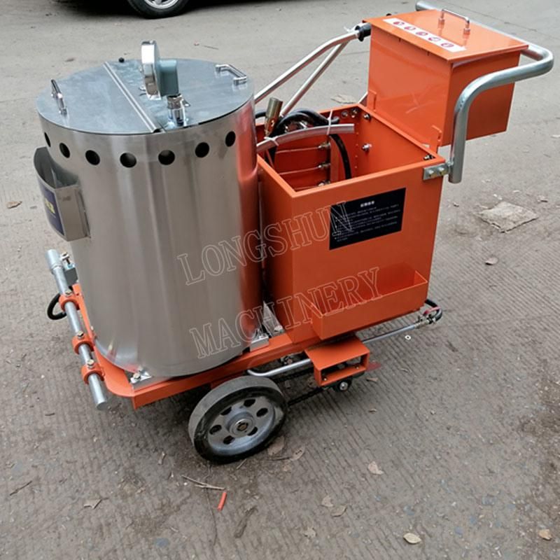 Self Propelled Hot Melt Thermoplastic Road Marking Paint Machine