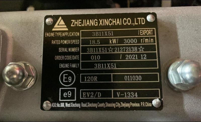 Mini Loader H180 with China Xinchai Eurov Engine